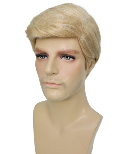 HPO Men's President Wig | Blonde Hairpiece with Styled Signature Look | Halloween, Costume Parties, Stage Acts & Themed Events