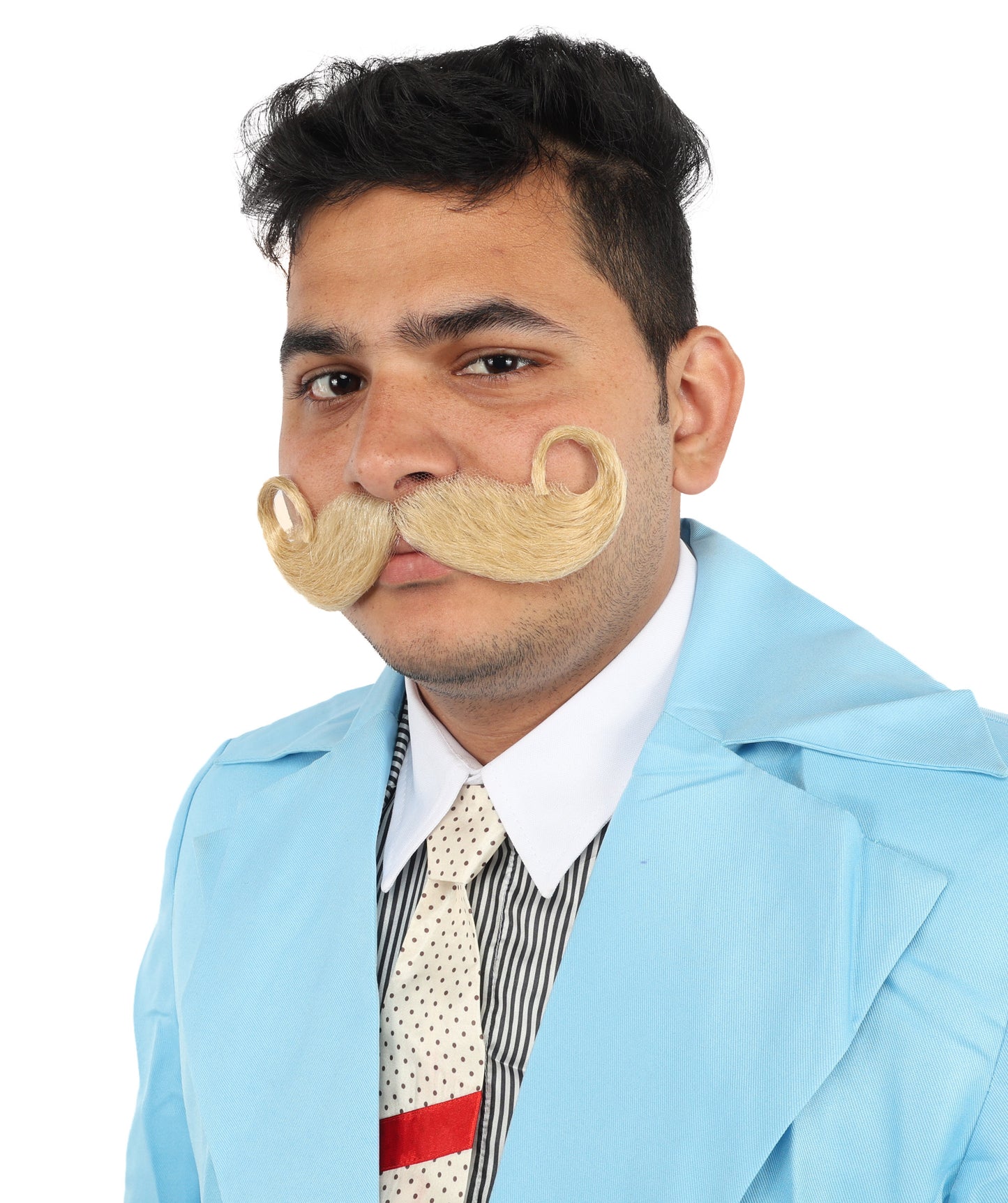 Men's Imperial Twisted Mustache | Multiple Colors