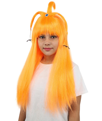 HPO Adult Women's Spider Gothic Sculpted Wig | Multiple Color Options, create of synthetic fiber, architectural spider-leg loops with blunt bangs, breathable base | Party, Halloween, theater, drag, performance, costume events