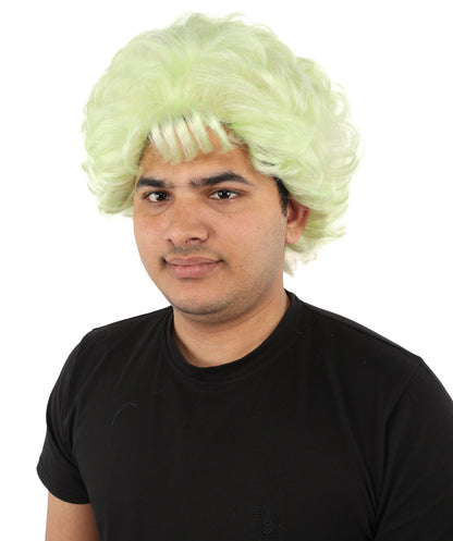 Zombie Wig Light Green | Medium Messy Hair Cosplay Hairstyle | Halloween, Costume Party, Stage & Roleplay Hairpiece