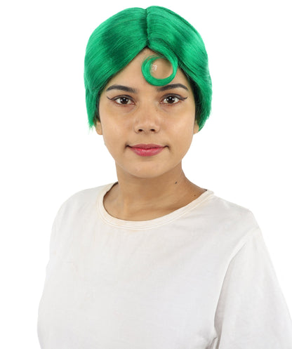 HPO Adult Women’s 10-Inch Short Wig | Multiple Color Options | Celebrity Hairpiece for Costume, Cosplay, and Themed Parties | Sleek and Modern Hairpiece for Versatile Looks