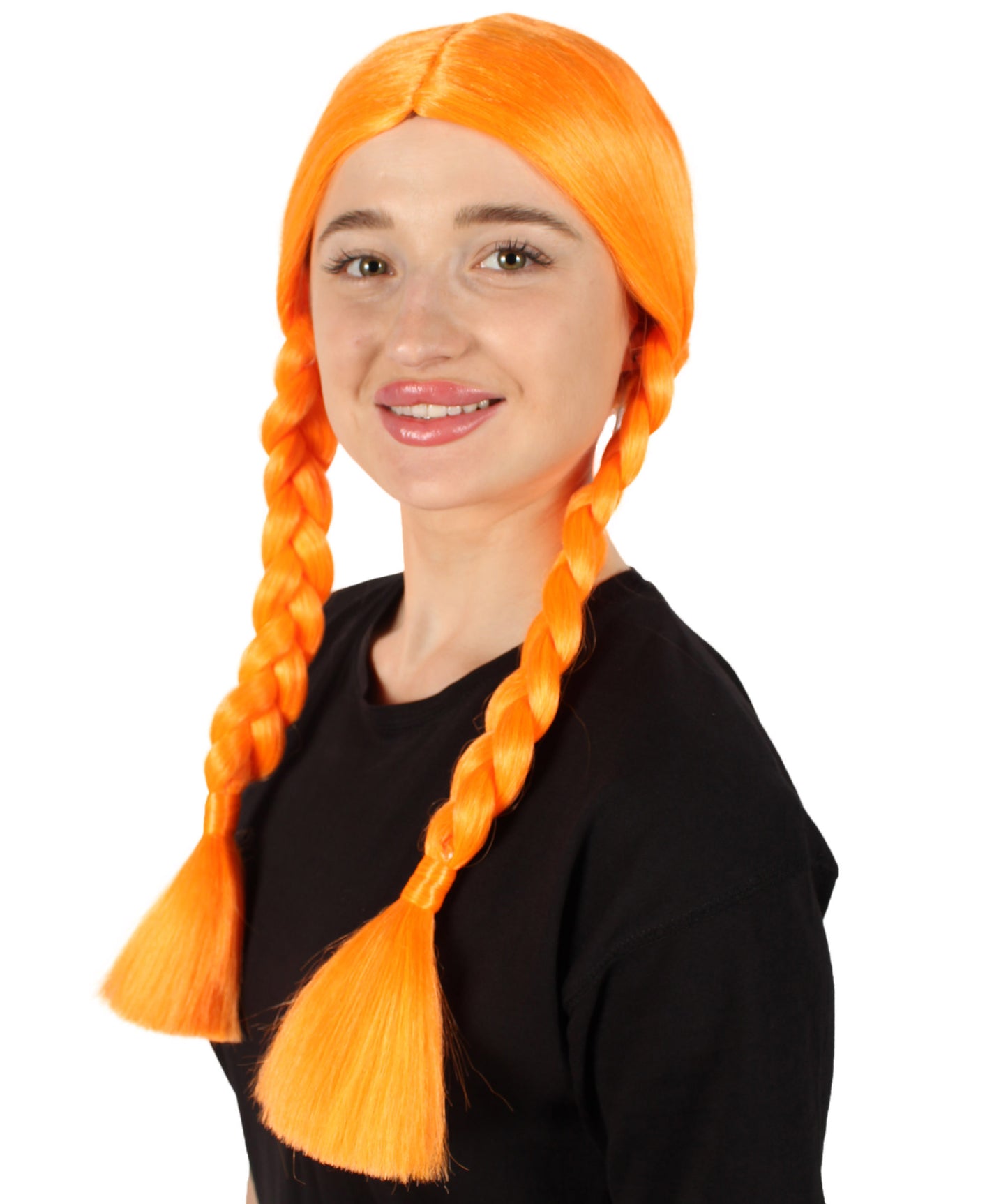 HPO Women's  Braided Gothic Wig | Multiple Color Collections TV Movie Wigs | Premium Breathable Capless Cap