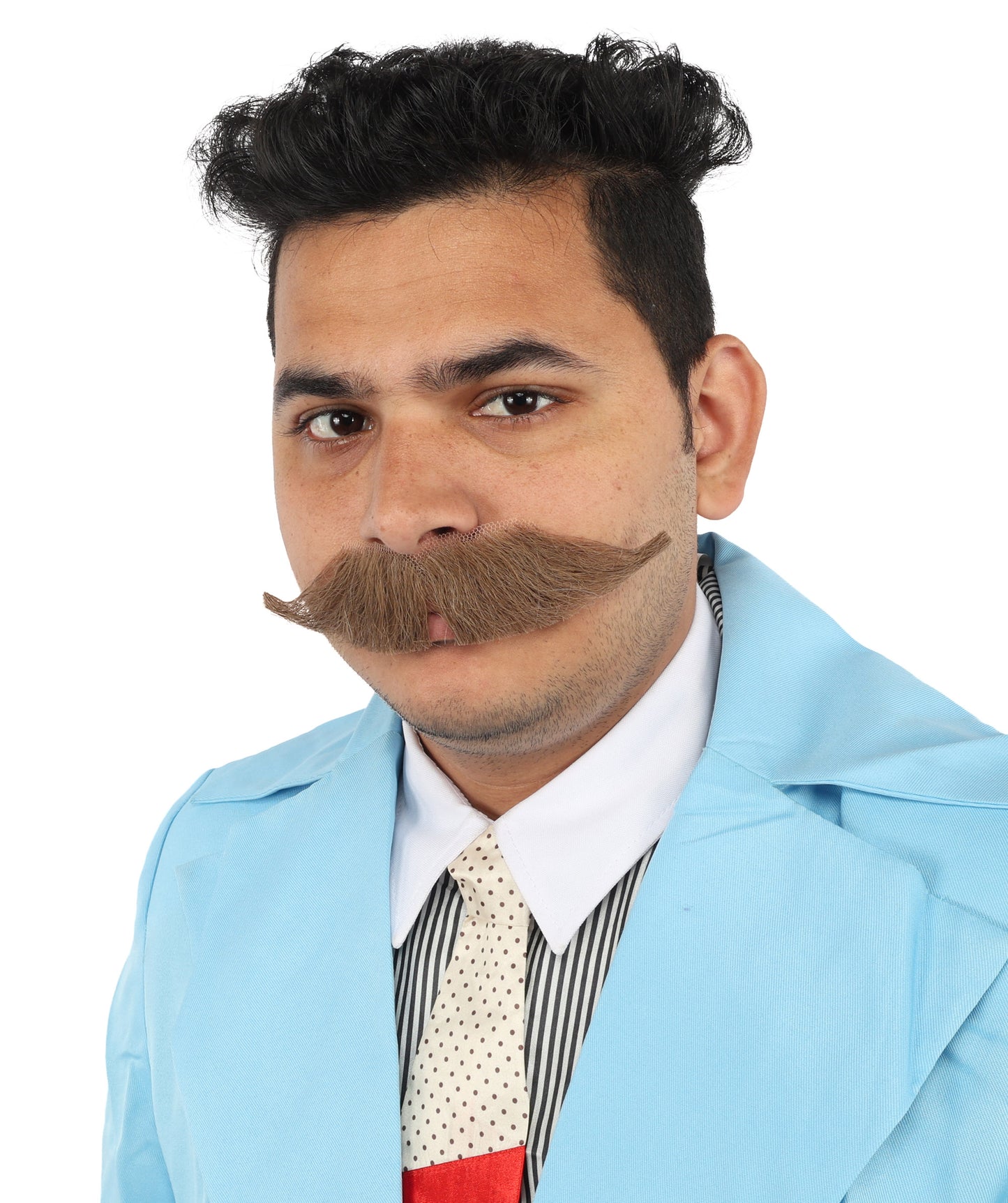Premium Watson Human Facial Hair Mustache For Men | HPO