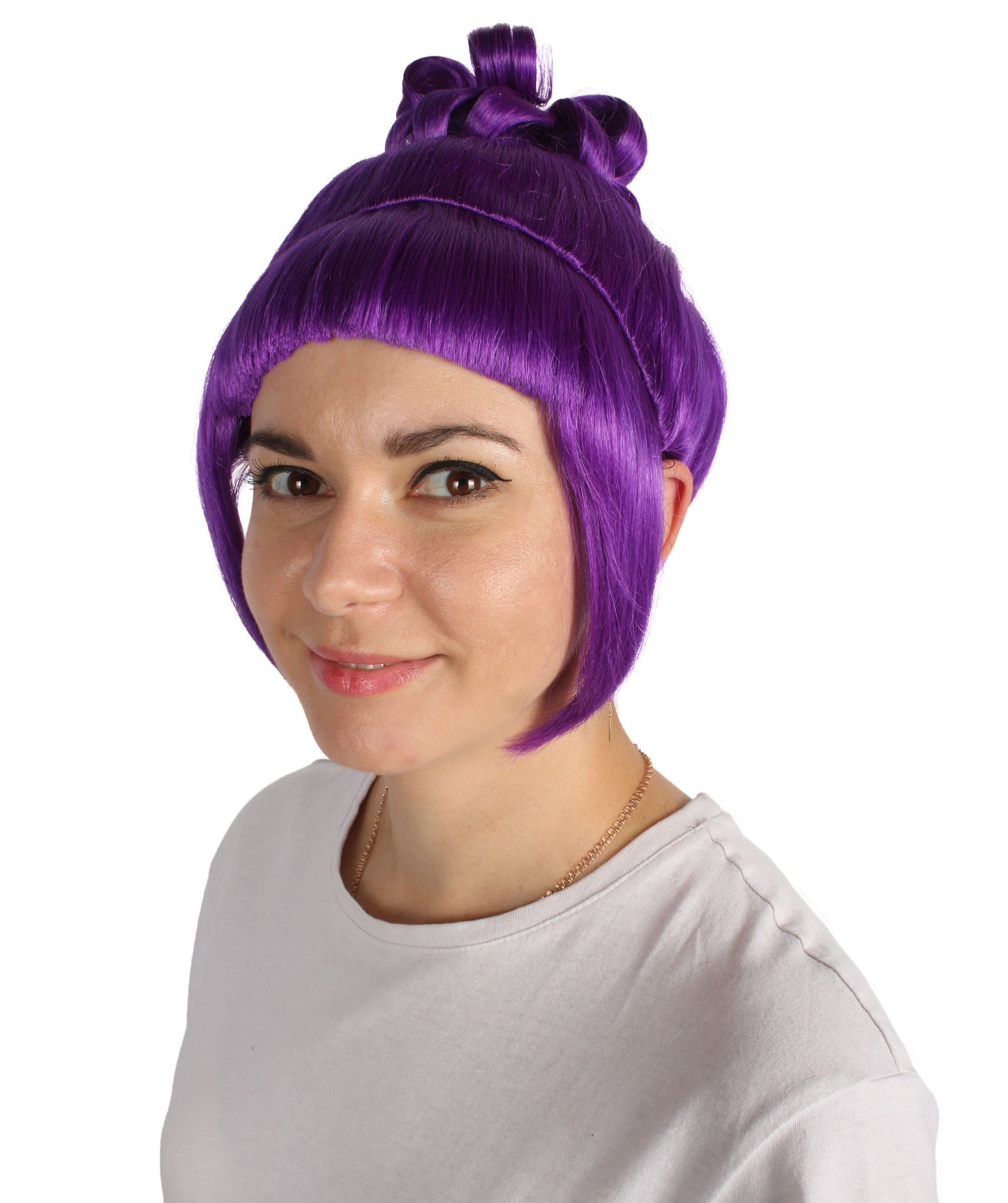 HPO  Women's Halloween Animated Lucy Updo Wig | Multiple Color Options