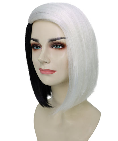 Introverted Bob | Women's Rose Multiple Color Straight Shoulder Length Trendy Introverted Bob Wig