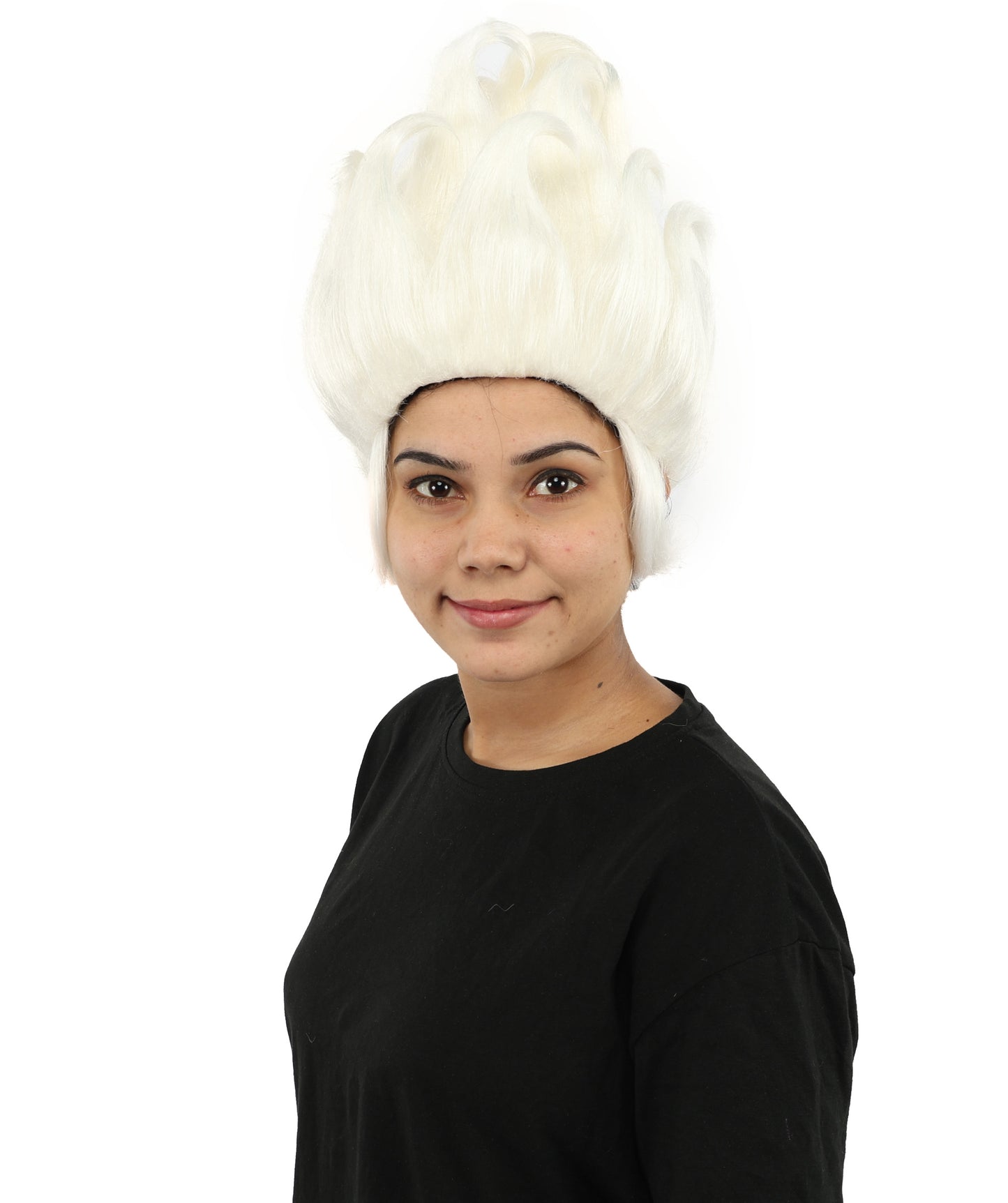 HPO Multiple color Sea Witch Wig – Curly Tentacle-Inspired Fancy Dress Wig for Women – Ocean Sorceress Cosplay Hair