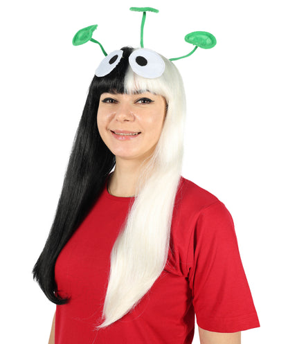 Womens Wig with 3 Antennaes , Multiple Color Option  TV/Movie Wigs , Premium Breathable Capless Cap