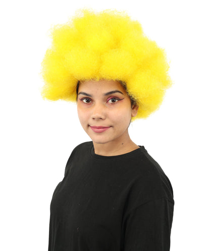 Womens Soldier Movie Afro | Cosplay Wig | Premium Breathable Capless Cap