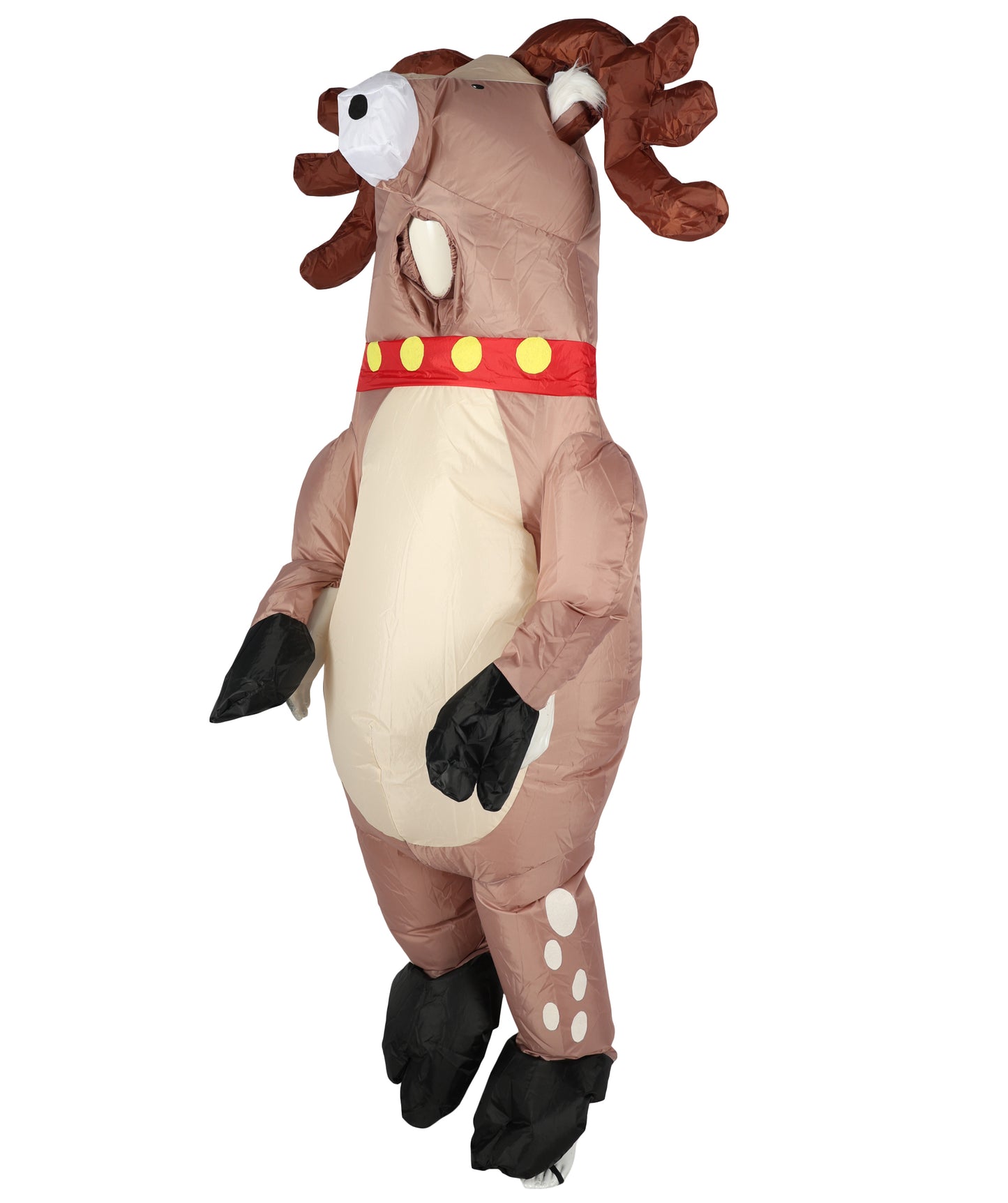 HPO Adult Unisex Inflatable Reindeer Multiple Costume | Funny Holiday Outfit for Christmas Parties & Cosplay