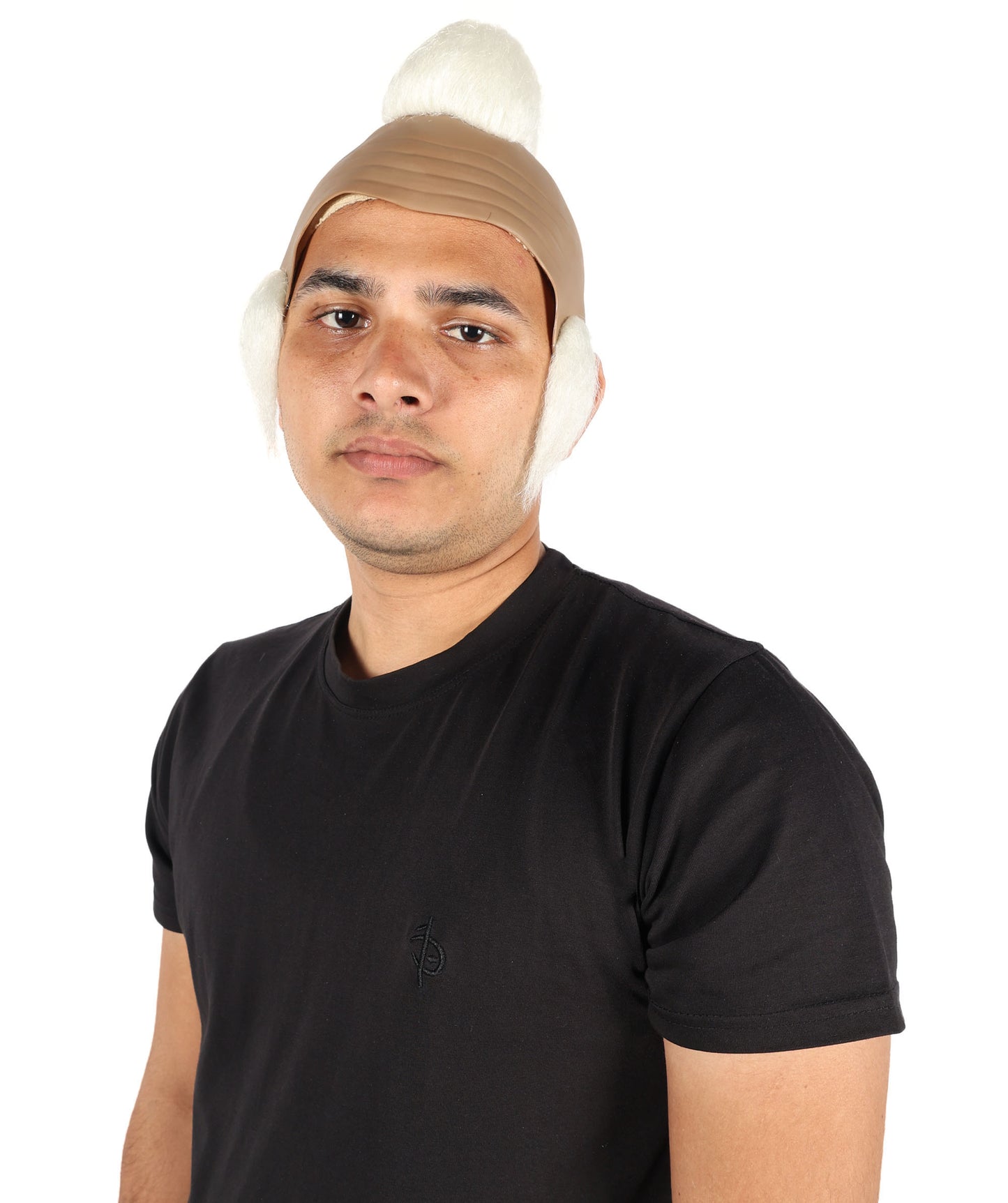HPO Men’s Tough Black Guy T Mohawk Wig| Perfect for Halloween| Flame-retardant Synthetic Fiber