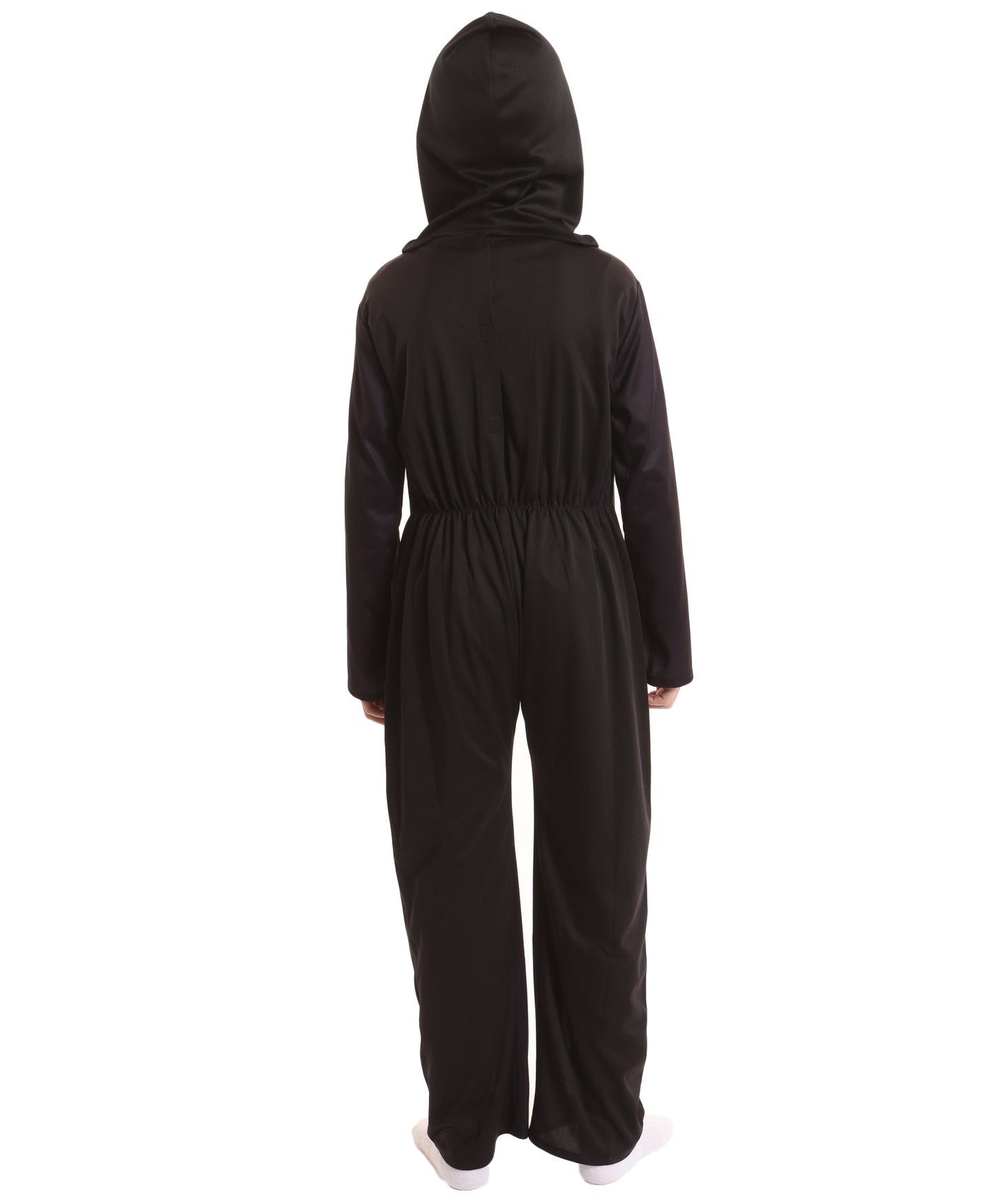Teen Skeleton Costume | Full-Body Skeleton Print Outfit with Stretchy Synthetic Fabric | Halloween, Stage Performances & Theme Parties