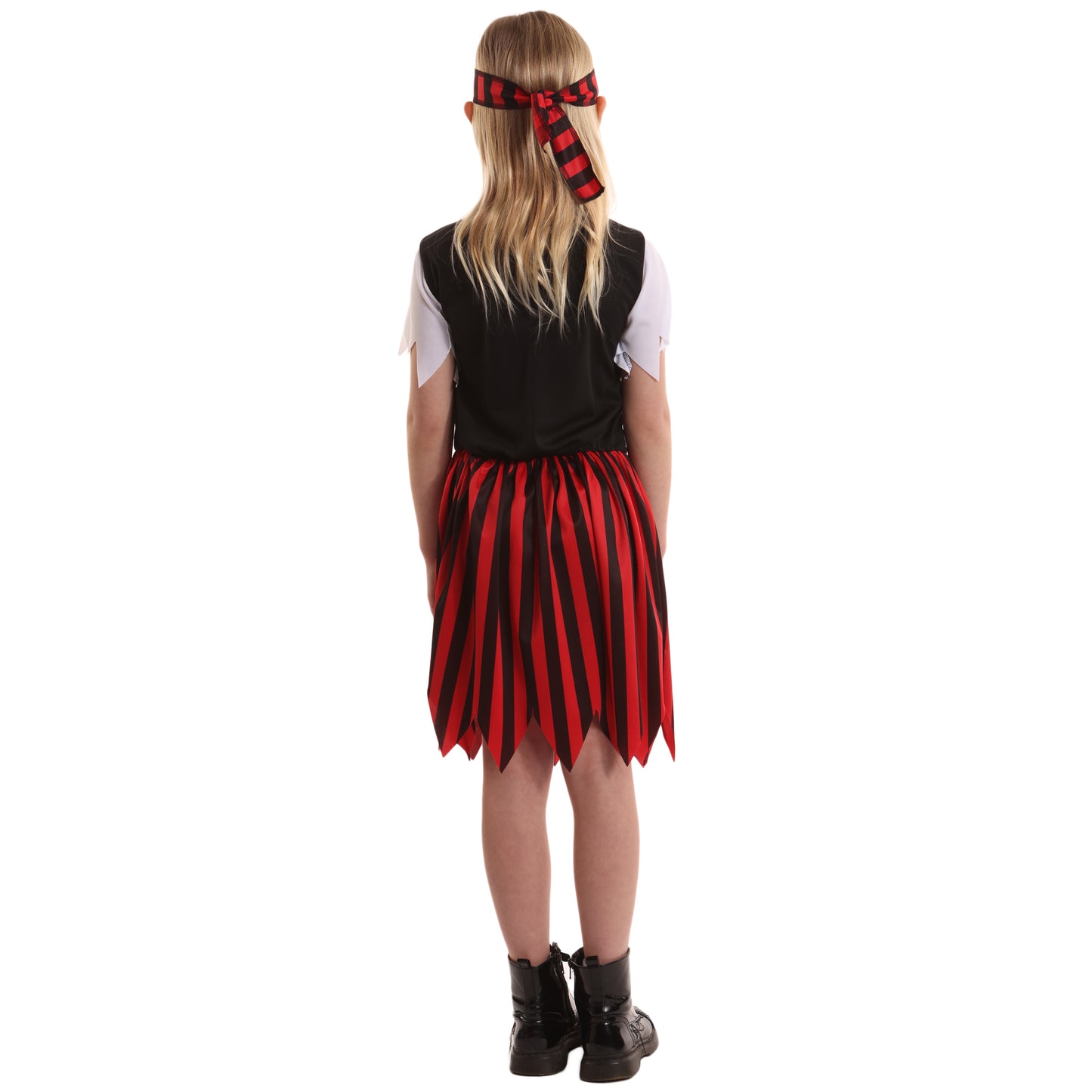 HPO Teen Shipmate Costume | Nautical Sailor Outfit with Dress & Belt | Halloween, Costume Parties & Stage Performances