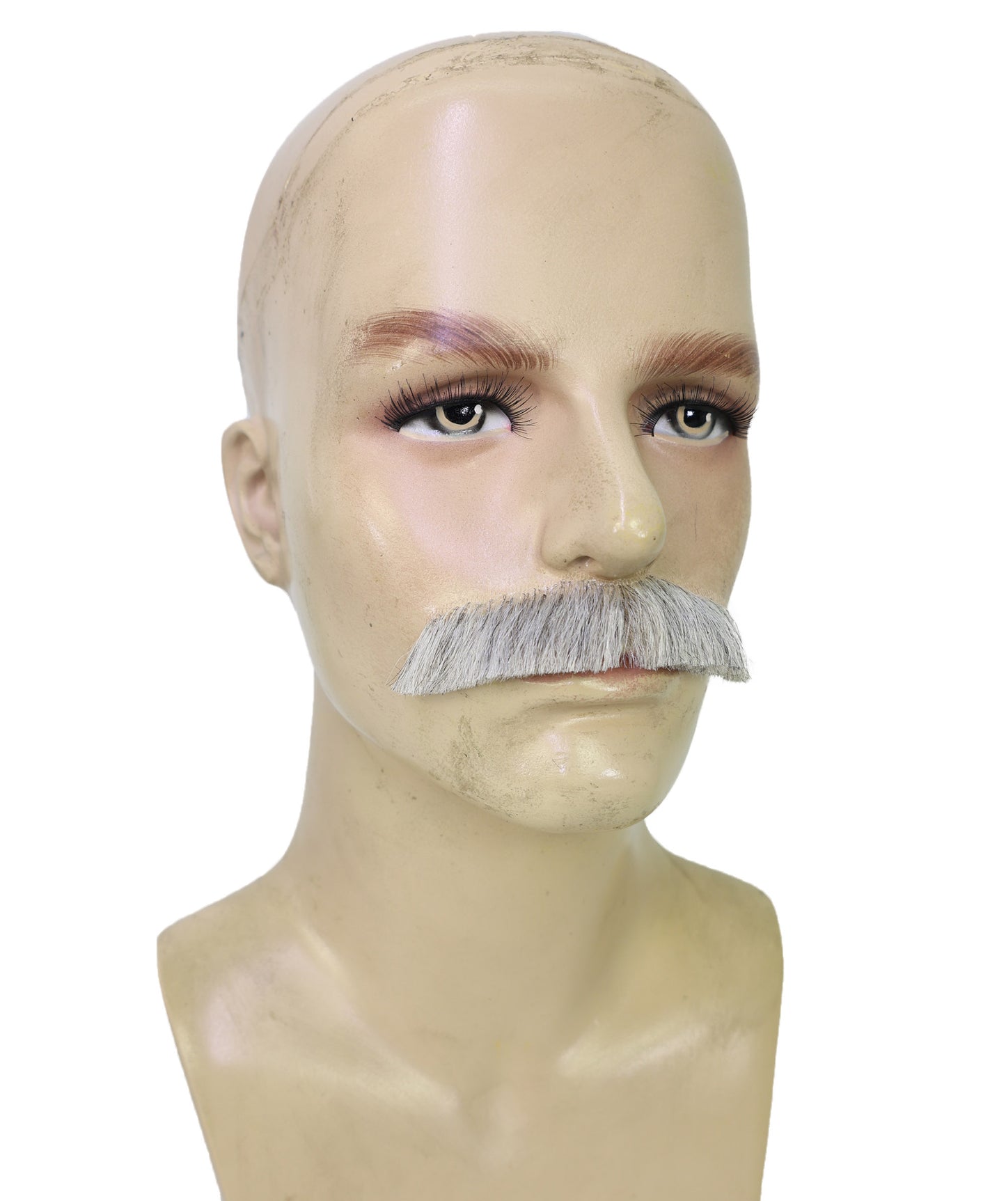 HPO Adult Men's CHAPLIN Tash – Multiple Chaplin Mustache for Fun, Self-Adhesive Lightweight Synthetic Fiber