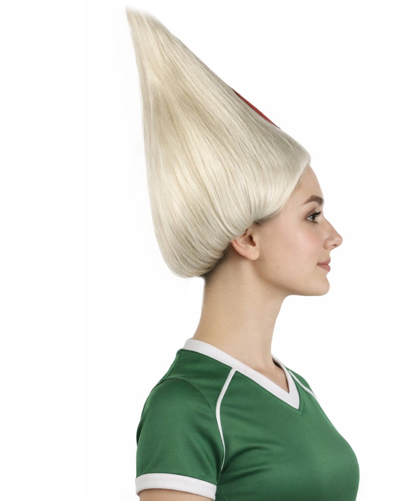 Japan Flag Sport Troll Wig | Premium Breathable Capless Cap