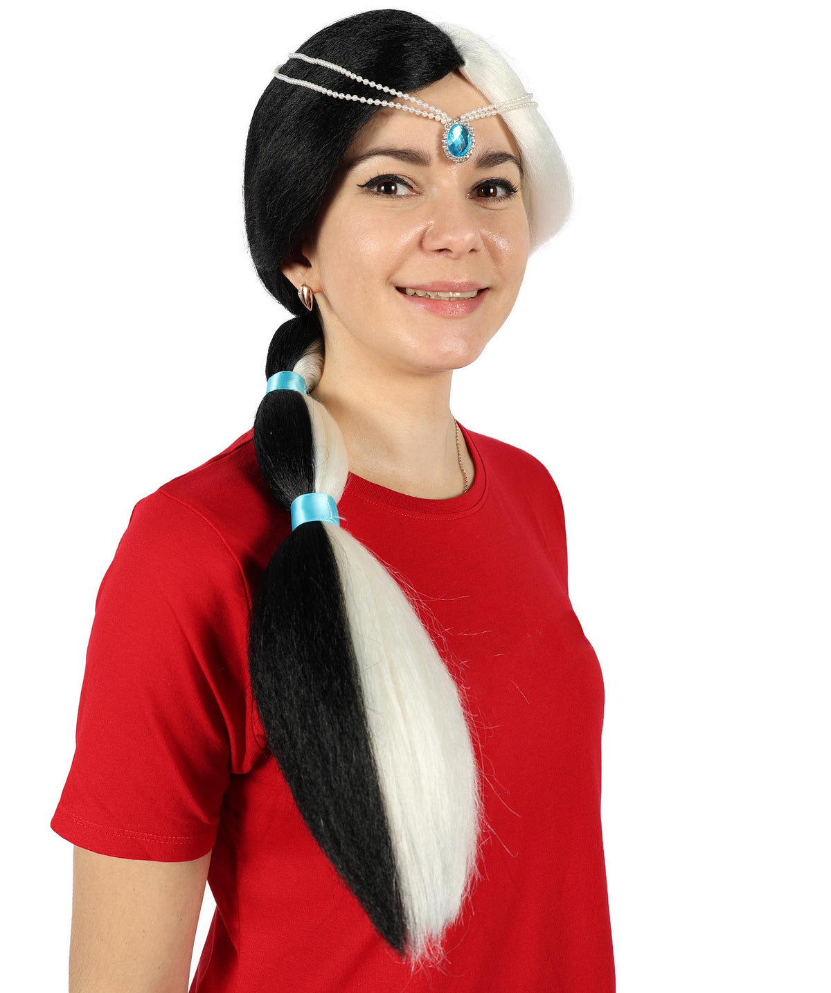 Womens Princess  Braided Wig | Black TV/Movie Wigs | Premium Breathable Capless Cap