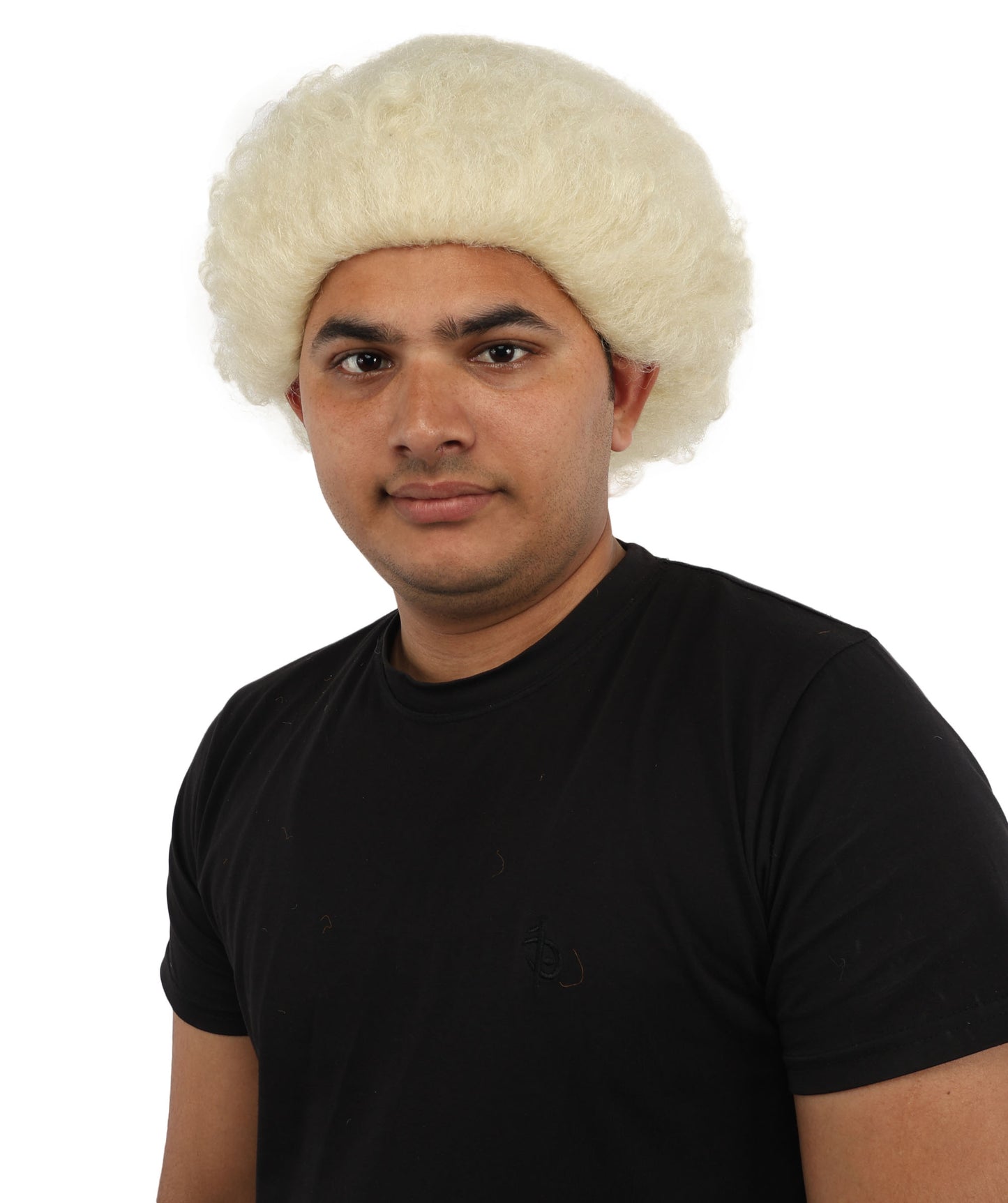 HPO Men's Wild Rocker Wig | Multicolor Options | Voluminous Frizzy Heavy Metal Hair, Two Tone Gradient & Breathable Cap | Halloween, Rock Troll Roleplay, 80s Costume, Theater & Concert Events