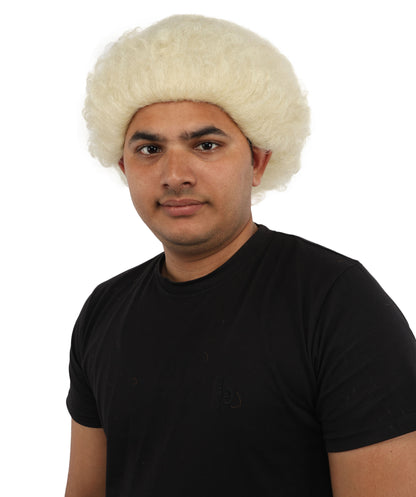 HPO Men's Wild Rocker Wig | Multicolor Options | Voluminous Frizzy Heavy Metal Hair, Two Tone Gradient & Breathable Cap | Halloween, Rock Troll Roleplay, 80s Costume, Theater & Concert Events