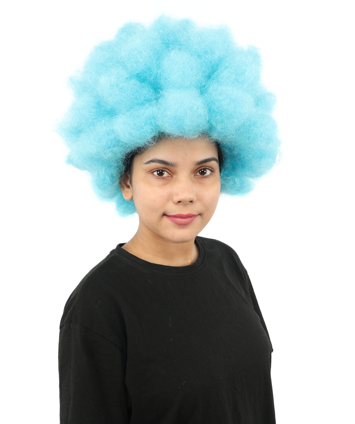 Womens Soldier Movie Afro | Cosplay Wig | Premium Breathable Capless Cap