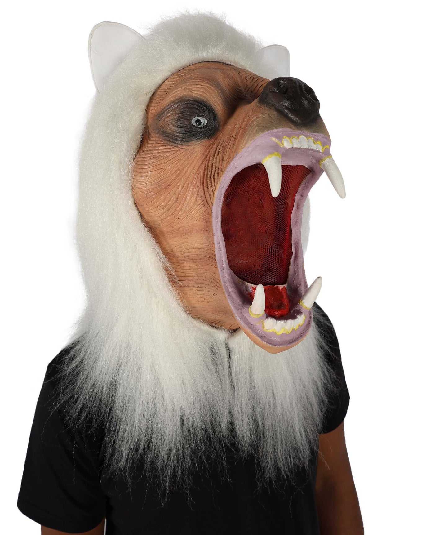 HPO Unisex Fur Animal Multiple Costume, Mask and Bundle – Complete Animal Fur Costume Set for Halloween or Themed Parties – Includes Detailed Fur Animal Outfit and Accessories–Comfortable