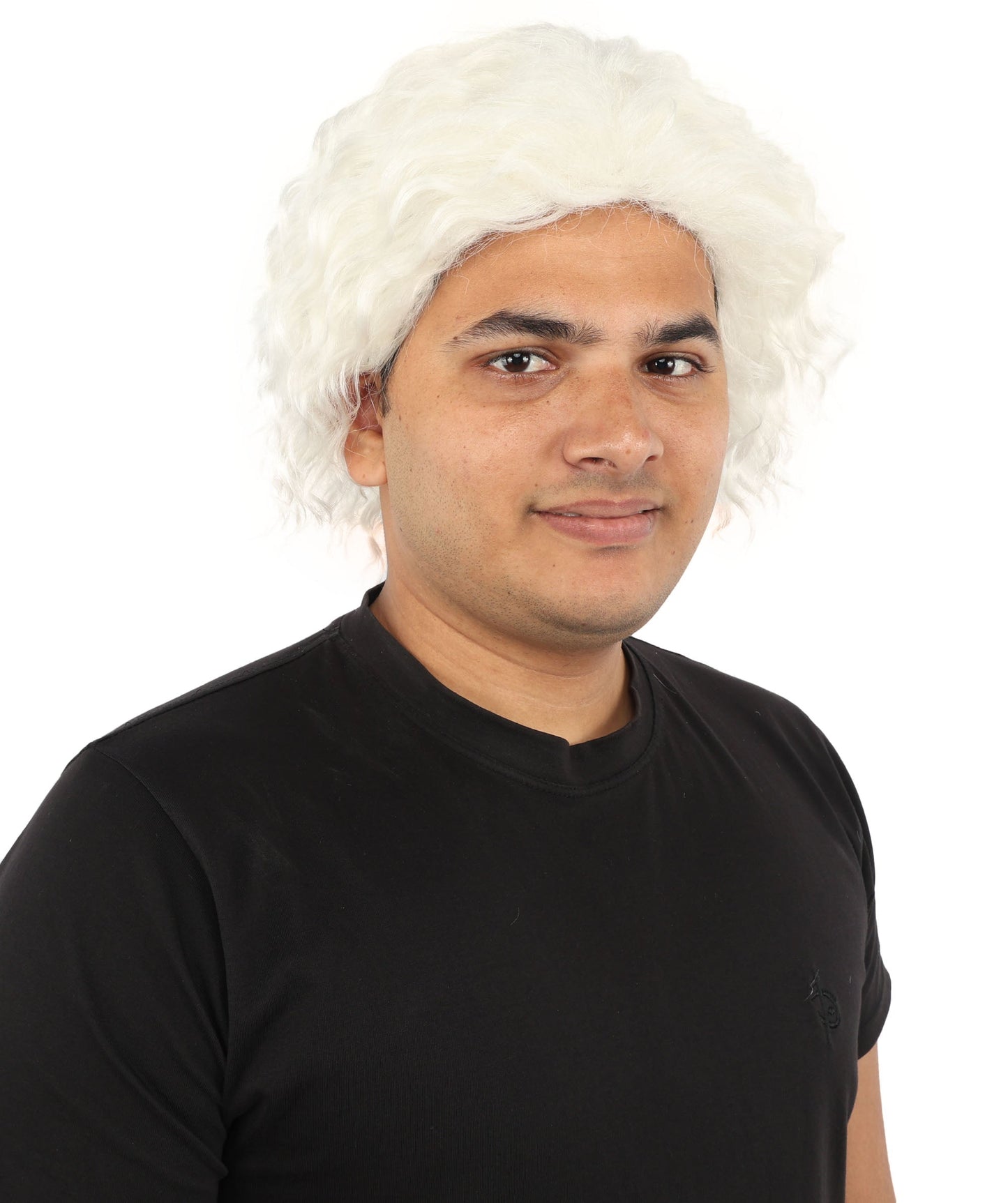 HPO Adult Men's Messy Wavy Shag Wig | Multiple Color Options | Create of synthetic fiber, relaxed tousled volume, breathable base | Party, Halloween, theater, drag, performance, costume events