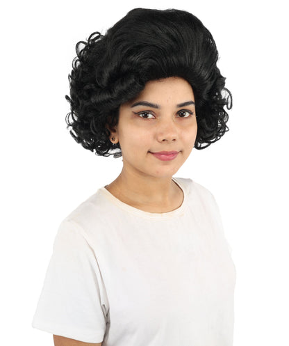 HPO Adult Women's Dame Edna Everage Wigs | Multiple Color Options | Drag Queen-Inspired Colorful Synthetic Hair for Parties, Stage Events | Breathable Capless Design