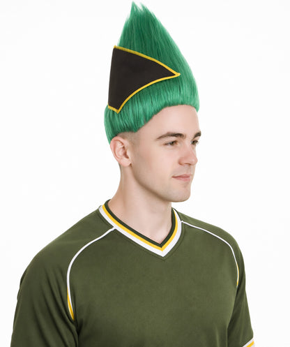 Men's Flag Troll Wig | Premium Breathable Capless Cap