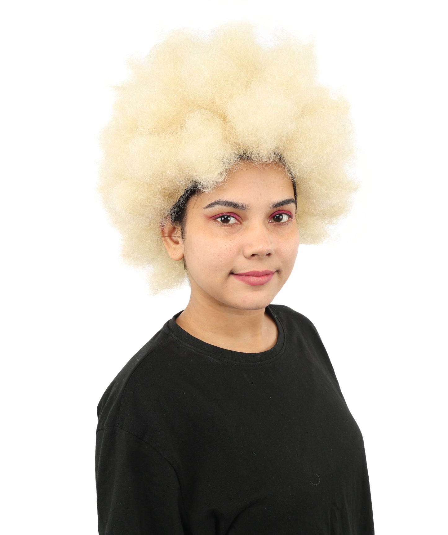 Womens Soldier Movie Afro | Cosplay Wig | Premium Breathable Capless Cap