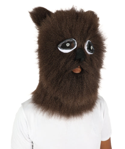 HPO Unisex Medium Brown Grizzly Bear Costume | Best for Halloween| Flame-retardant Synthetic Fabric