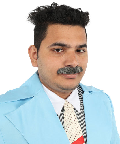 HPO Men's Synthetic Hair Mustache Fancy Facial Hair