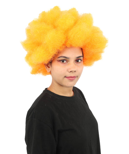 Womens Soldier Movie Afro | Cosplay Wig | Premium Breathable Capless Cap