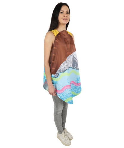 HPO Unisex Vibrant and Unique Design Multicolor Egg Costume | Suitable for Halloween | Flame-retardant Synthetic Fabric