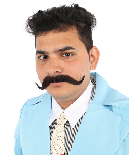 HPO Men's Watson Fake Human Facial Hair Mustache
