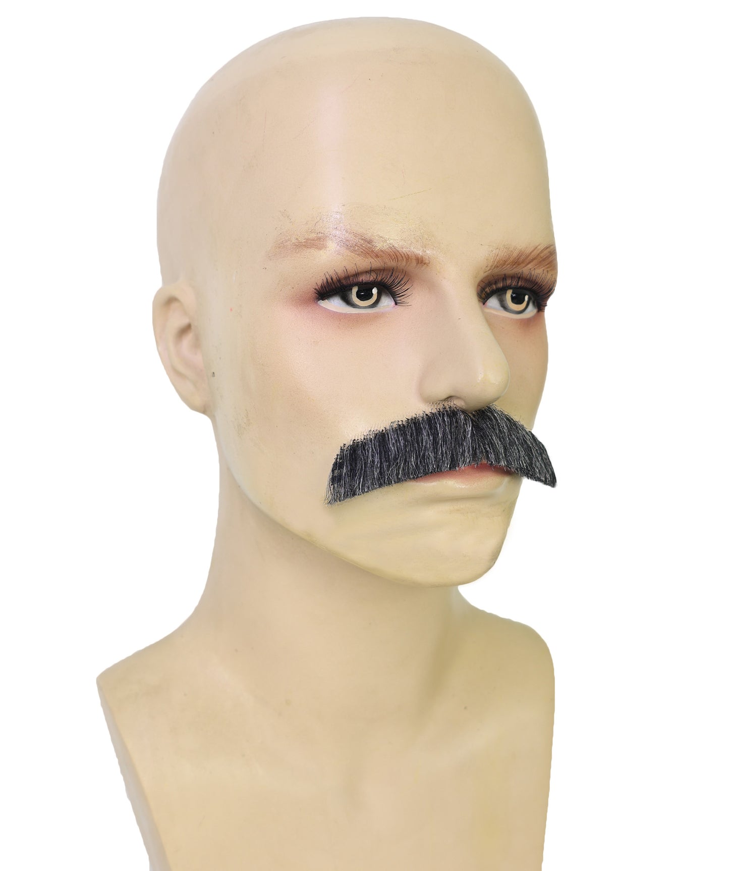HPO Adult Men's CHAPLIN Tash – Multiple Chaplin Mustache for Fun, Self-Adhesive Lightweight Synthetic Fiber