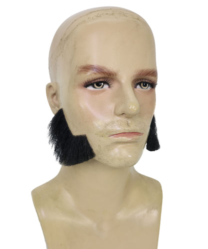 HPO Men's Fake Facial Mutton Chops Side Burns | Multiple Color Options