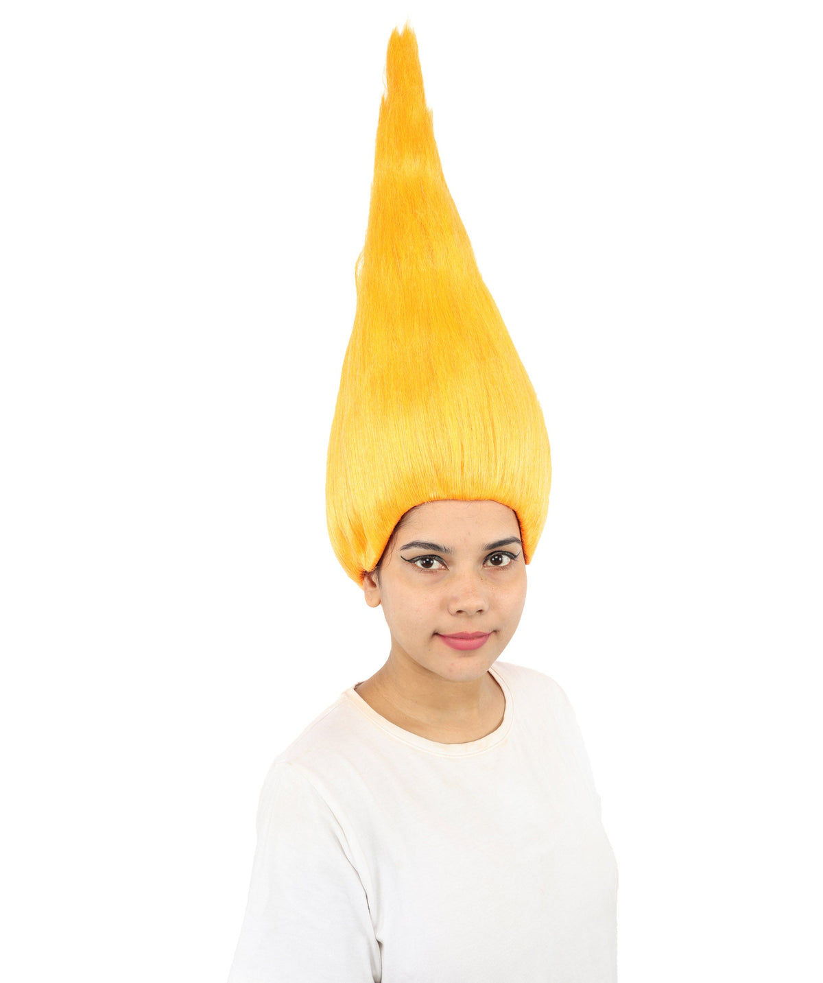 HPO Adult & Teen Women's Tall Cone Wig | Multicolor Options, create of synthetic fiber, extremely tall smooth pointed texture, breathable base | Party, Halloween, theater, drag, performance, costume events