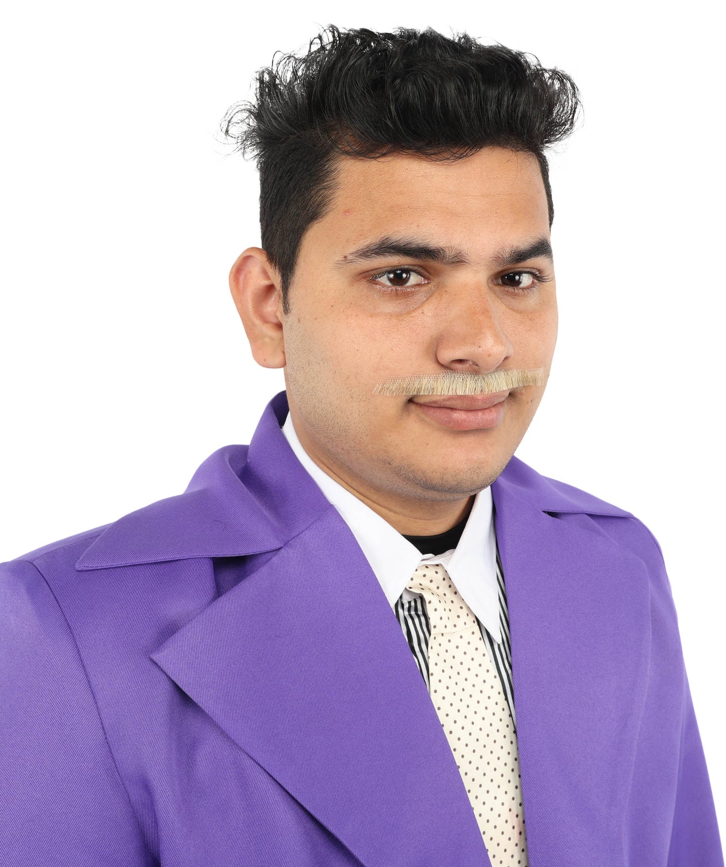 HPO  Men's Fake Synthetic Hair Mustache | Multicolor Color Options
