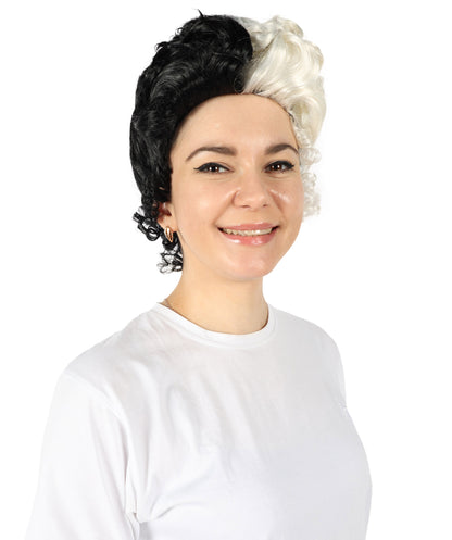 Mrs. Claus Women's Wig | TV/Movie Short Blonde Halloween Wigs | Premium Breathable Capless Cap
