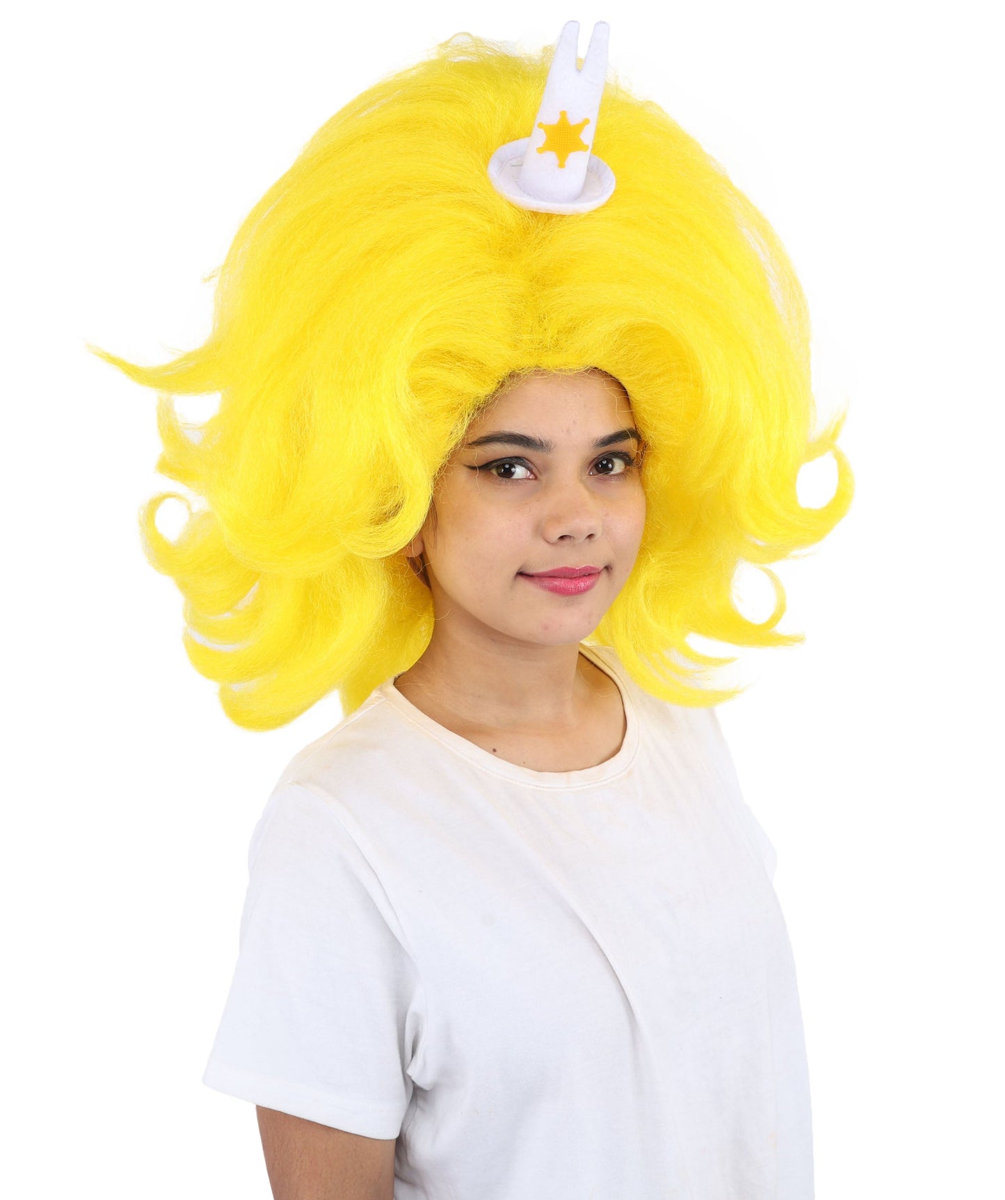 HPO Adult Women's Long Red Bob Wig | Straight Shoulder-Length Black Hair with Blunt Bangs, Included Accessory Set & Breathable Cap | Halloween, Anime Roleplay, Costume Party & Daily Wear