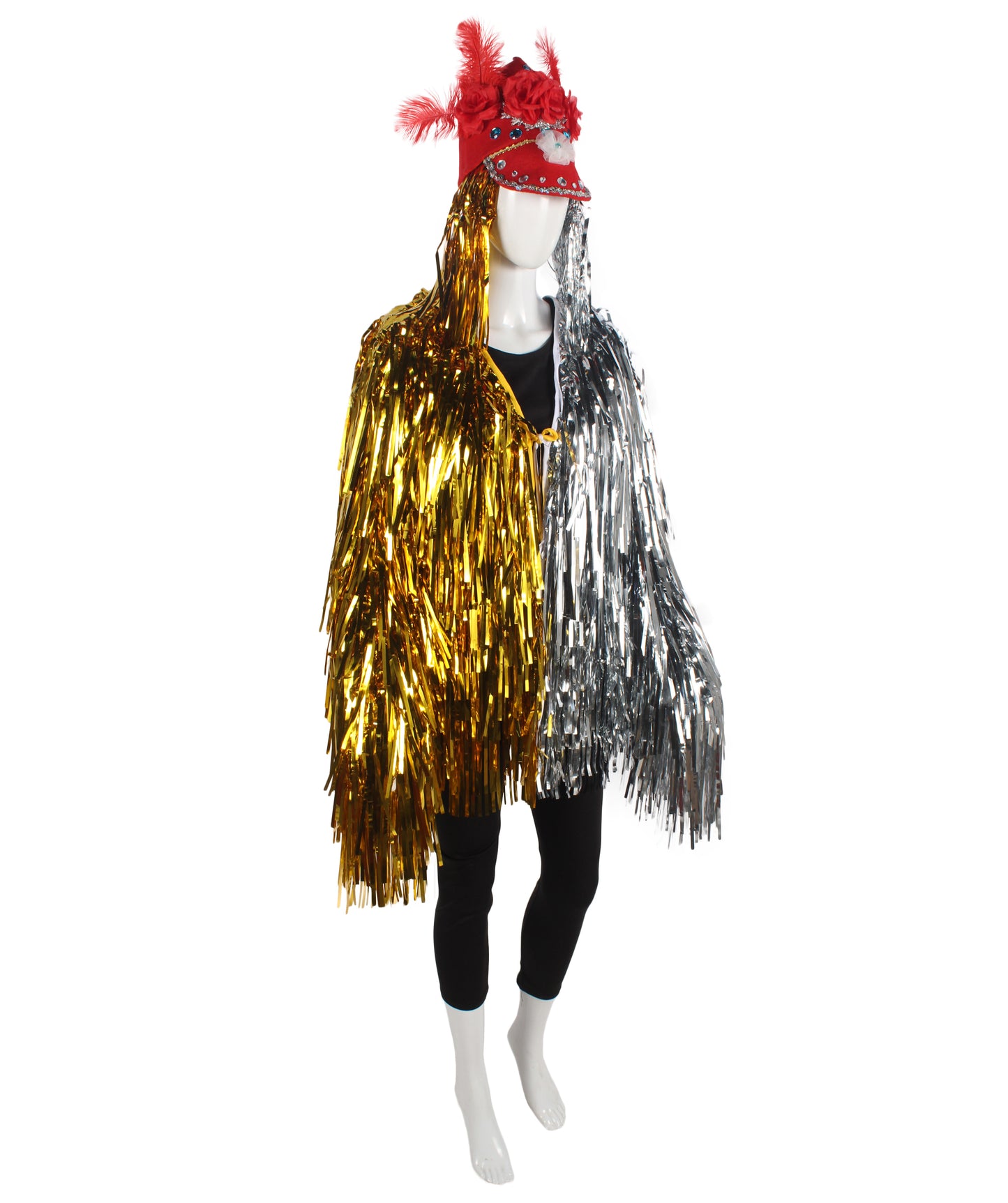 Gold/Silver Tinsel Costume