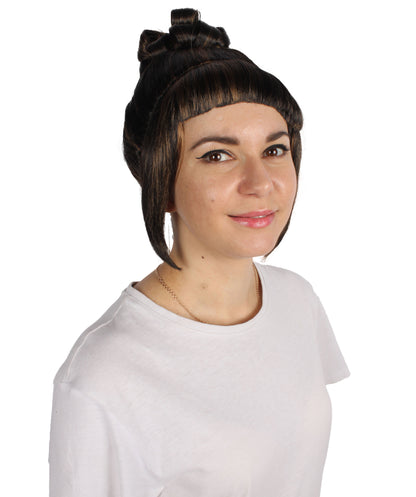 HPO  Women's Halloween Animated Lucy Updo Wig | Multiple Color Options