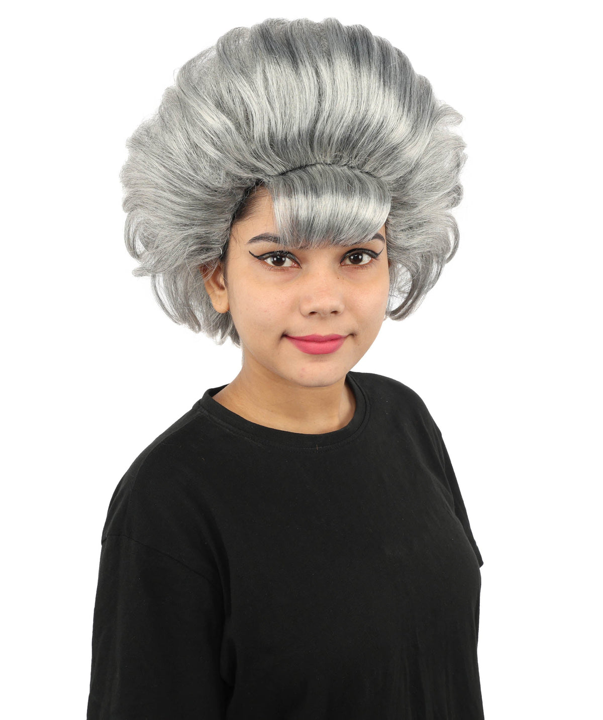Women's Voluminous Retro Wig | Multiple Color Options, create of synthetic fiber, teased curly volume, breathable capless cap | Party, Halloween, theater, drag, performance, costume events