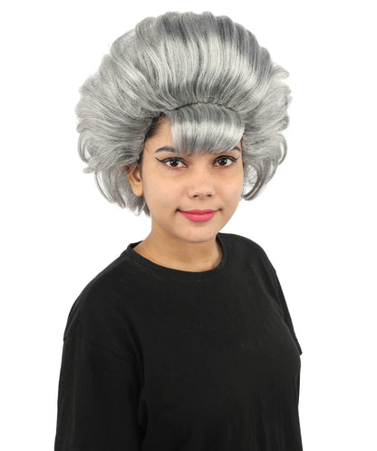 Women's Voluminous Retro Wig | Multiple Color Options, create of synthetic fiber, teased curly volume, breathable capless cap | Party, Halloween, theater, drag, performance, costume events