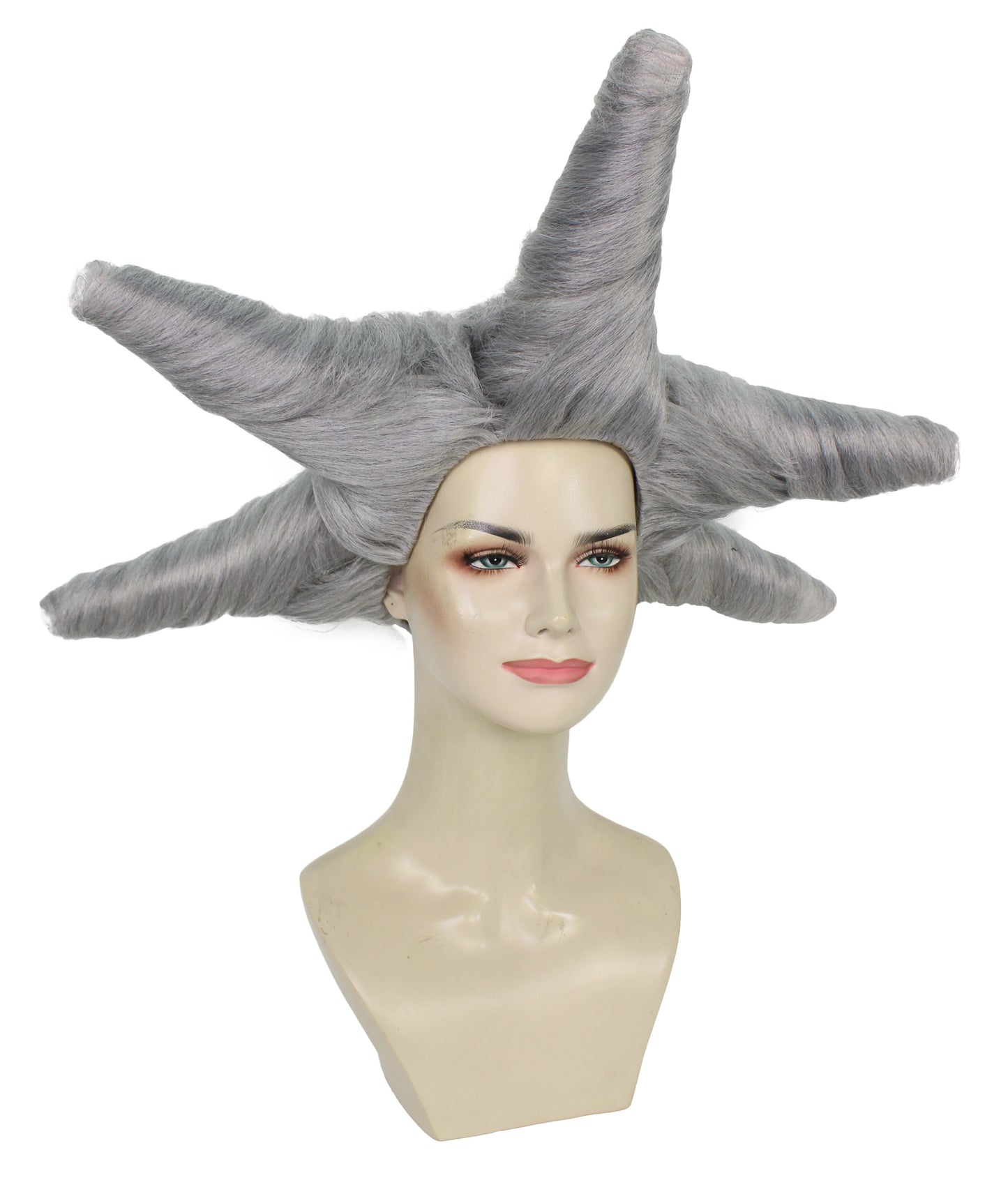 HPO Women's Dramatic Star Shaped Drag Wig I Multiple Color Options I Flame-retardant Synthetic Fiber