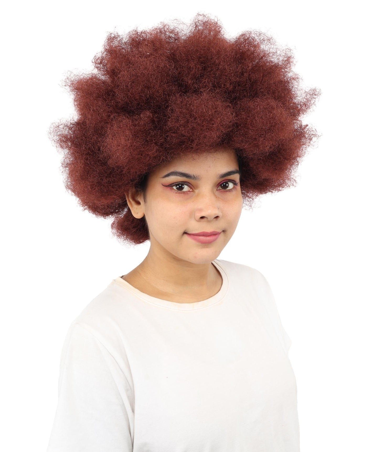 Womens Soldier Movie Afro | Cosplay Wig | Premium Breathable Capless Cap