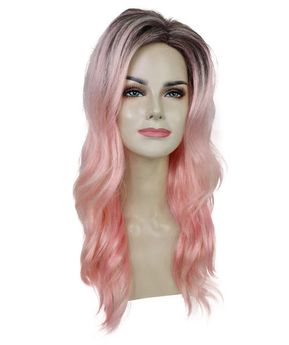 HPO  Women's Classic 90's Popstar Multiple Wig – Layered, Flirty Hairpiece with Pigtails, Perfect for Channeling a Retro Pop Icon Look, Premium Breathable Capless Cap