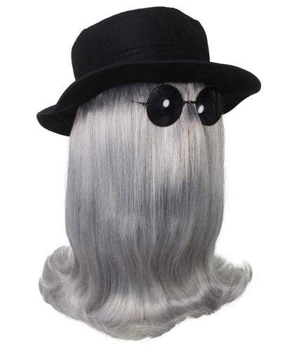 Dark Grey Straight Creature Wig