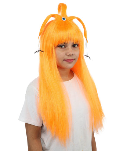 HPO Adult Women's Spider Gothic Sculpted Wig | Multiple Color Options, create of synthetic fiber, architectural spider-leg loops with blunt bangs, breathable base | Party, Halloween, theater, drag, performance, costume events