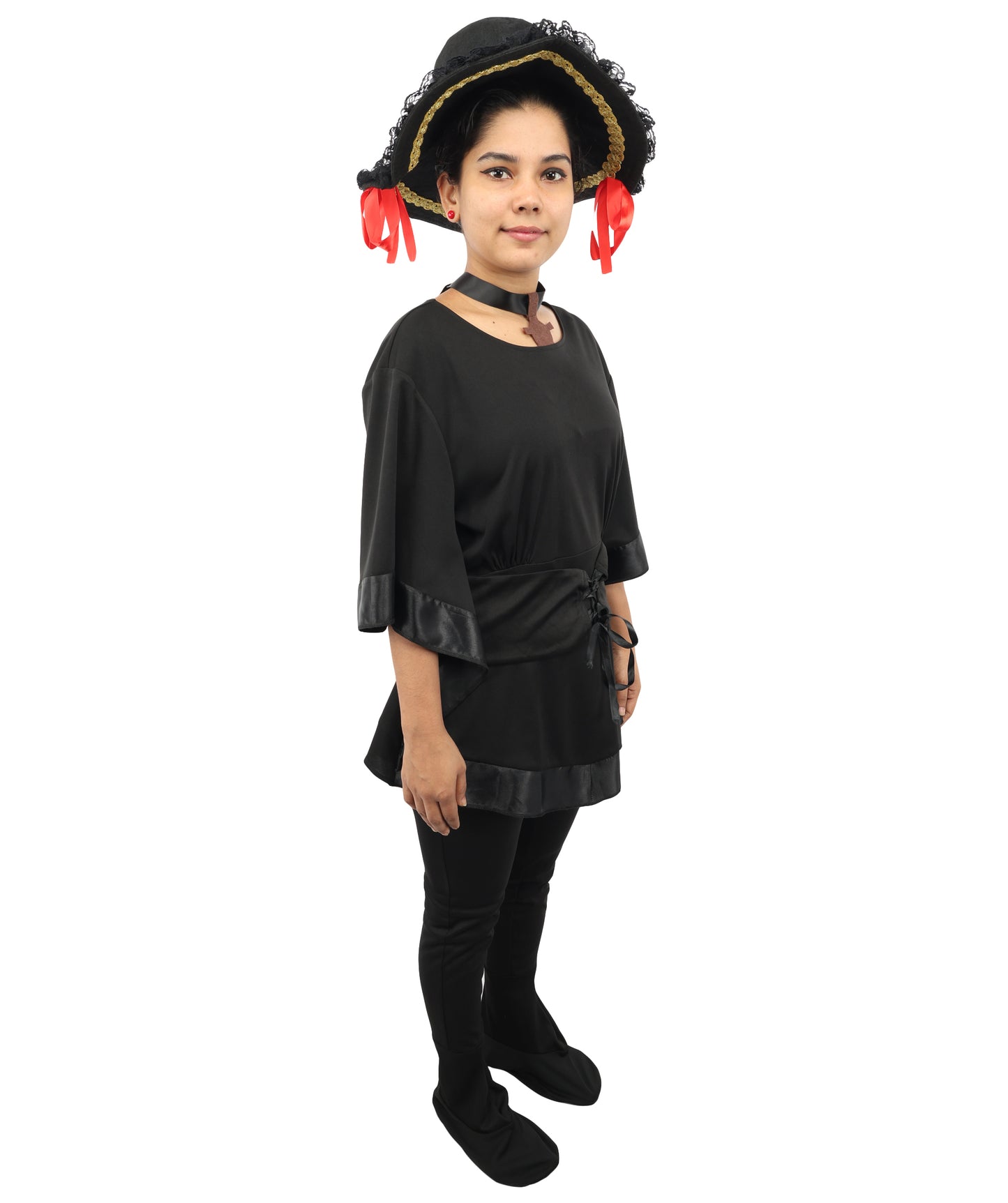 HPO Women's Dare to Wear Buccaneer Black Costume| Pirate-Themed Outfit