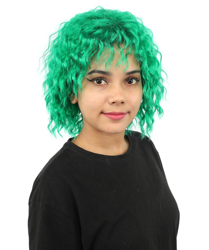 HPO Adult Women's Messy Teased Spiky Wig | Multicolor Options, create of synthetic fiber, extreme textured volume, breathable capless base | Party, Halloween, theater, drag, performance, costume events