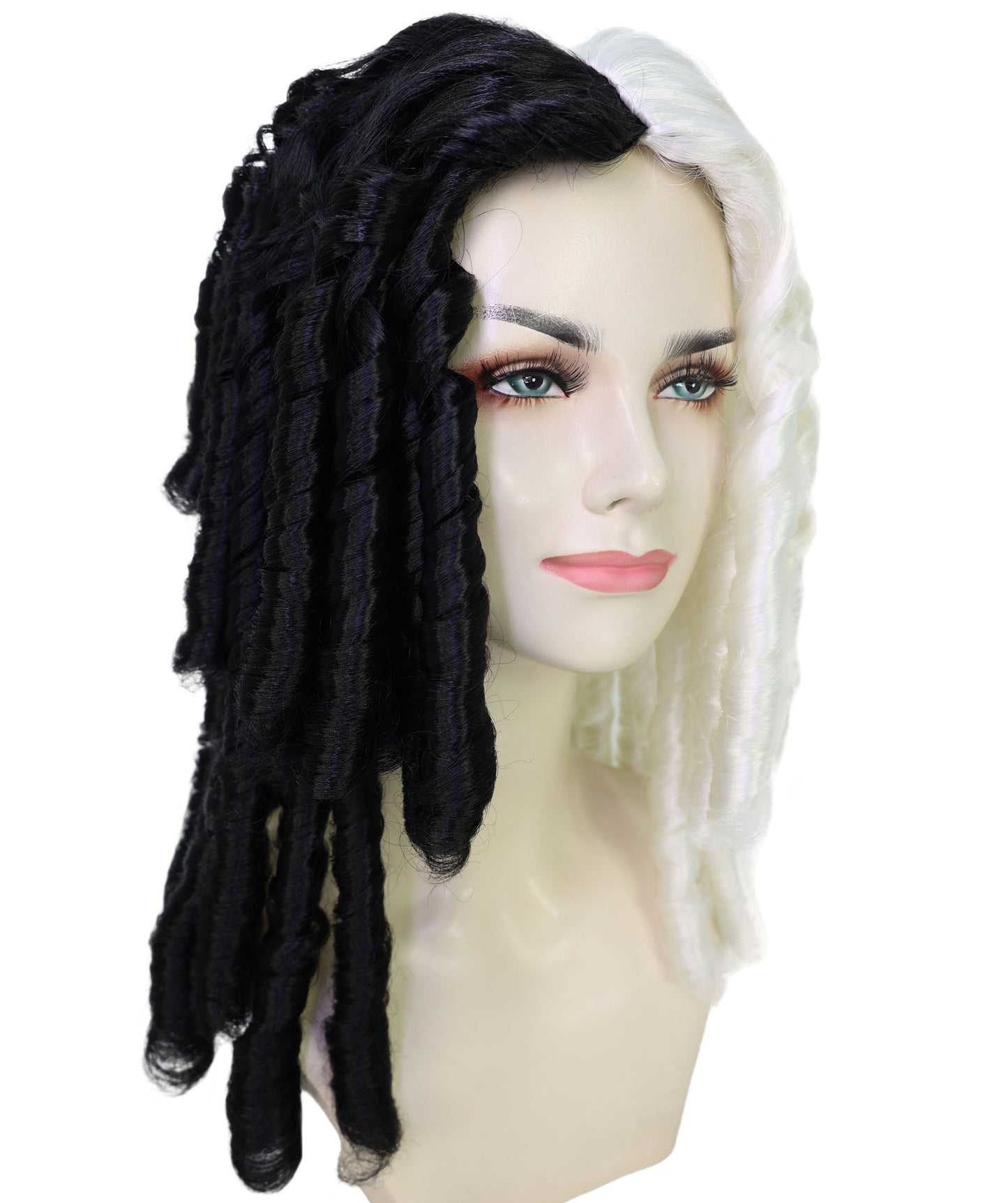 Womens Colonial Lady Blonde Wig | Historical Character Halloween Wig | Premium Breathable Capless Cap